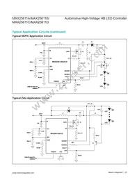 MAX25611AATC/VY+ Datasheet Page 22