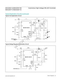 MAX25611AATC/VY+ Datasheet Page 23