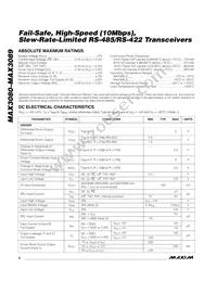 MAX3088CSA+TG035 Datasheet Page 2