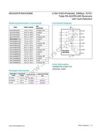 MAX3098EACSE+T Datasheet Page 12