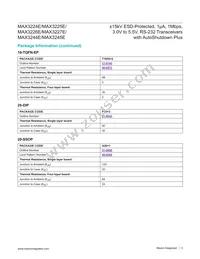 MAX3245ECAI+TG1Z Datasheet Page 3