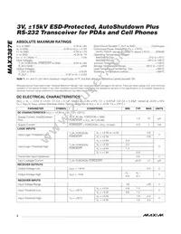 MAX3387EEUG Datasheet Page 2