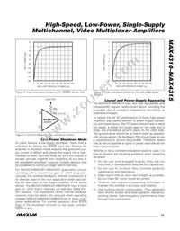 MAX4312GEE+TB5C Datasheet Page 13