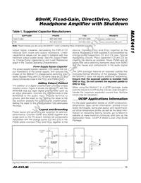 MAX4411ETP+TG24 Datasheet Page 13