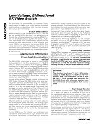 MAX4529ESA+T Datasheet Page 8