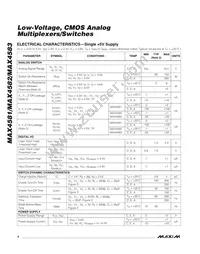 MAX4582EPE+ Datasheet Page 4