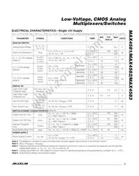 MAX4582EPE+ Datasheet Page 5