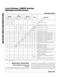 MAX4582EPE+ Datasheet Page 8