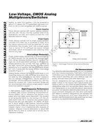 MAX4582EPE+ Datasheet Page 10