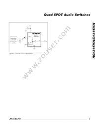 MAX4740HETE+T Datasheet Page 9