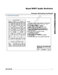 MAX4740HETE+T Datasheet Page 11