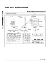 MAX4740HETE+T Datasheet Page 12