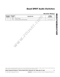 MAX4740HETE+T Datasheet Page 13