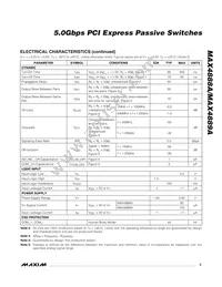 MAX4888AETI+TG3U Datasheet Page 3