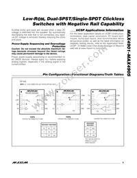 MAX4903ETA+TG05 Datasheet Page 9