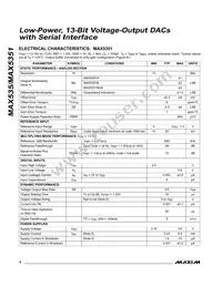 MAX535BCUA-T Datasheet Page 4