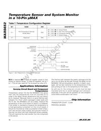 MAX6652AUB+T Datasheet Page 10