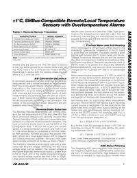 MAX6657YMSA+T Datasheet Page 7