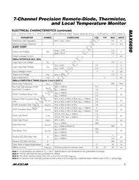 MAX6698EE34+T Datasheet Page 3
