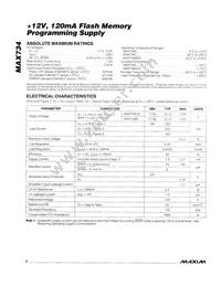 MAX734CSA-T Datasheet Page 2