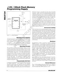 MAX734CSA-T Datasheet Page 6