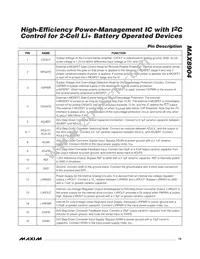 MAX8904AETN+T Datasheet Page 19