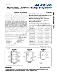 MAX903CSA+G002 Datasheet Page 2