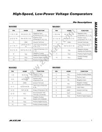 MAX903CSA+G002 Datasheet Page 8