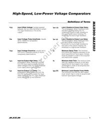 MAX903CSA+G002 Datasheet Page 10