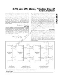 MAX9715EUE+T Datasheet Page 9