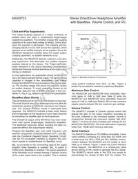 MAX9723DETE+C6Z Datasheet Page 11