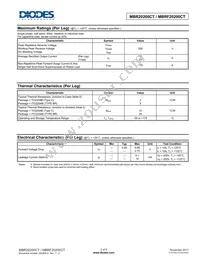 MBRF20200CT-LJ Datasheet Page 2