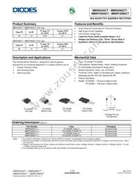 MBRF2060CT-LJ Datasheet Cover