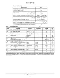 MC100EP016FA Datasheet Page 5