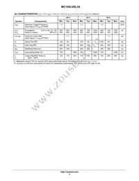 MC100LVEL34DTR2 Datasheet Page 5