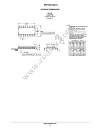 MC100LVEL34DTR2 Datasheet Page 8