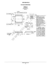 MC100LVEL34DTR2 Datasheet Page 9