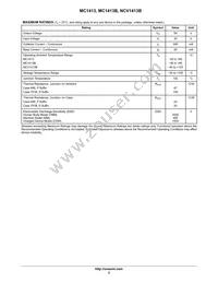 MC1413PG Datasheet Page 2