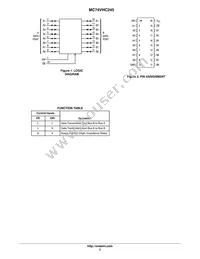 MC74VHC245DWR2 Datasheet Page 2