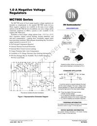 MC7924CT Datasheet Cover