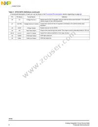 MCZ33742SEGR2 Datasheet Page 6