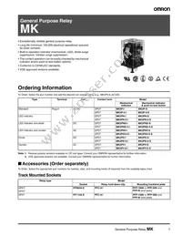 MK3PN-5-S-DC6 Datasheet Cover