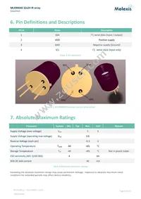 MLX90640ESF-BAA-000-SP Datasheet Page 8