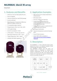 MLX90641KSF-BCA-000-TU Datasheet Cover