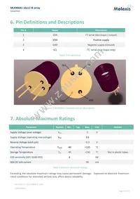 MLX90641KSF-BCA-000-TU Datasheet Page 8