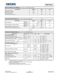MMDT5401Q-7-F Datasheet Page 2