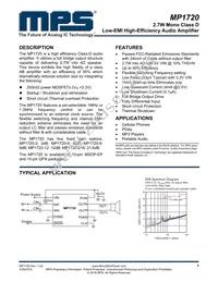 MP1720DH-9-LF Datasheet Cover
