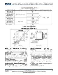 MP1720DH-9-LF Datasheet Page 2