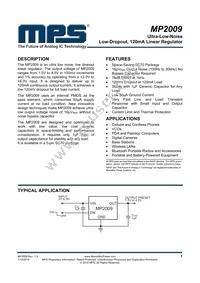 MP2009EE-3.3-LF-P Datasheet Cover