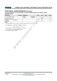 MP2009EE-3.3-LF-P Datasheet Page 4